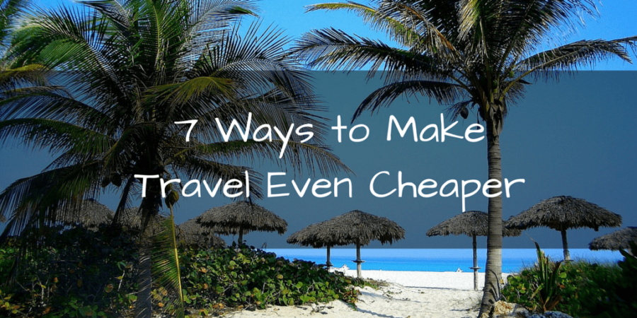 Image of palm trees and 7 Ways to Make Travel Even Cheaper by Damian Esteban